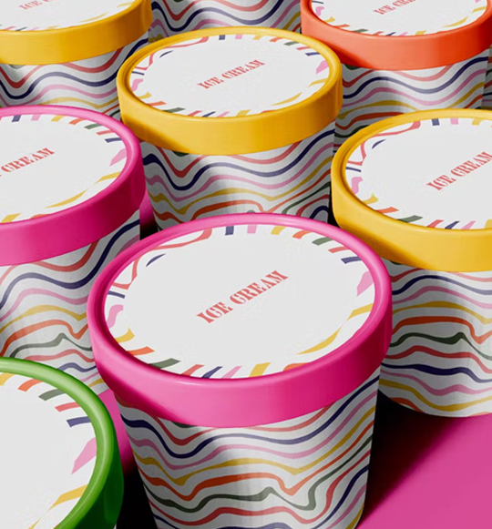 Vegan Ice Cream Containers